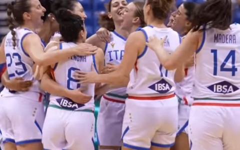 L’Italbasket di Laura Spreafico supera il Senegal e conquista i Mondiali