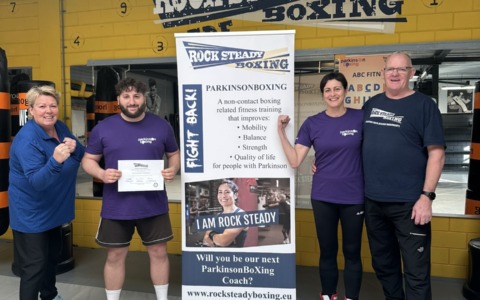 Emmanuele Carbone nuovo leader di Rock Steady Boxing Como Lake