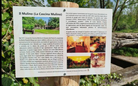 Installati i cartelli che raccontano il sentiero del Mulino