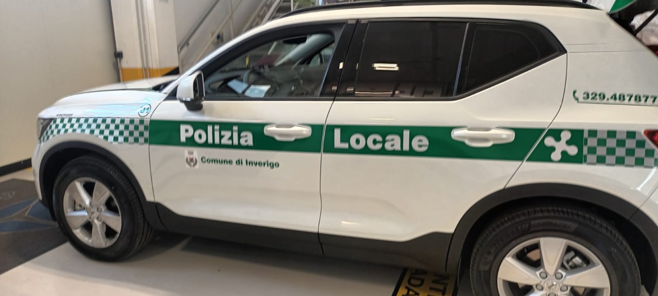 La Polizia Locale di Inverigo riceve un nuovo veicolo