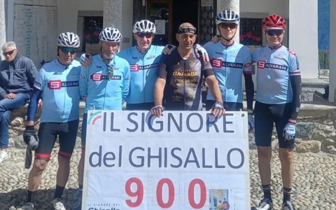 Salvatore Porcini taglia il traguardo delle 900 salite al Ghisallo: un’impresa da Guinness