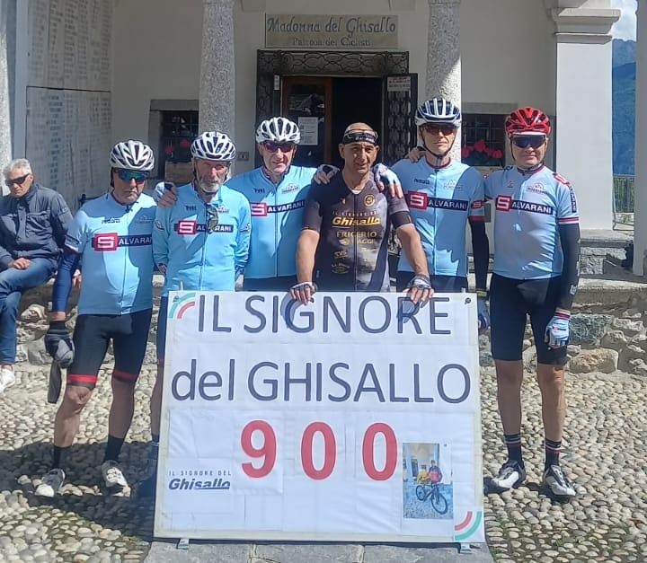 Salvatore Porcini taglia il traguardo delle 900 salite al Ghisallo: un’impresa da Guinness
