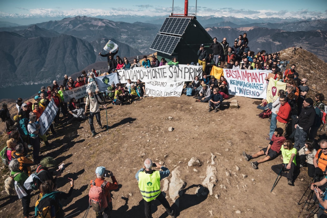 Coordinamento Monte San Primo: “Escludere gli impianti sciistici”